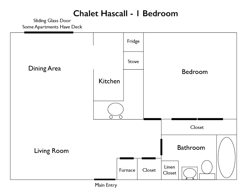 Floor Plans – Chalet Apartments