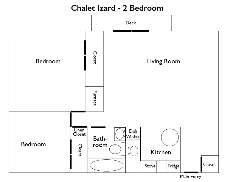 ChaletIzard-2bedroom